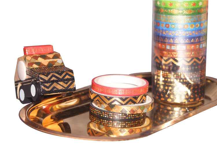 Slim Tribal Style Washi Masking Tape Set 26 Rolls - TTpen