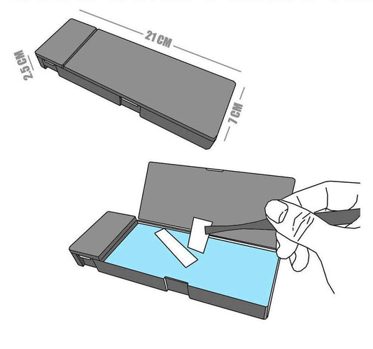Water Decals Sticker Operated Box with Decal Tweezers - TTpen
