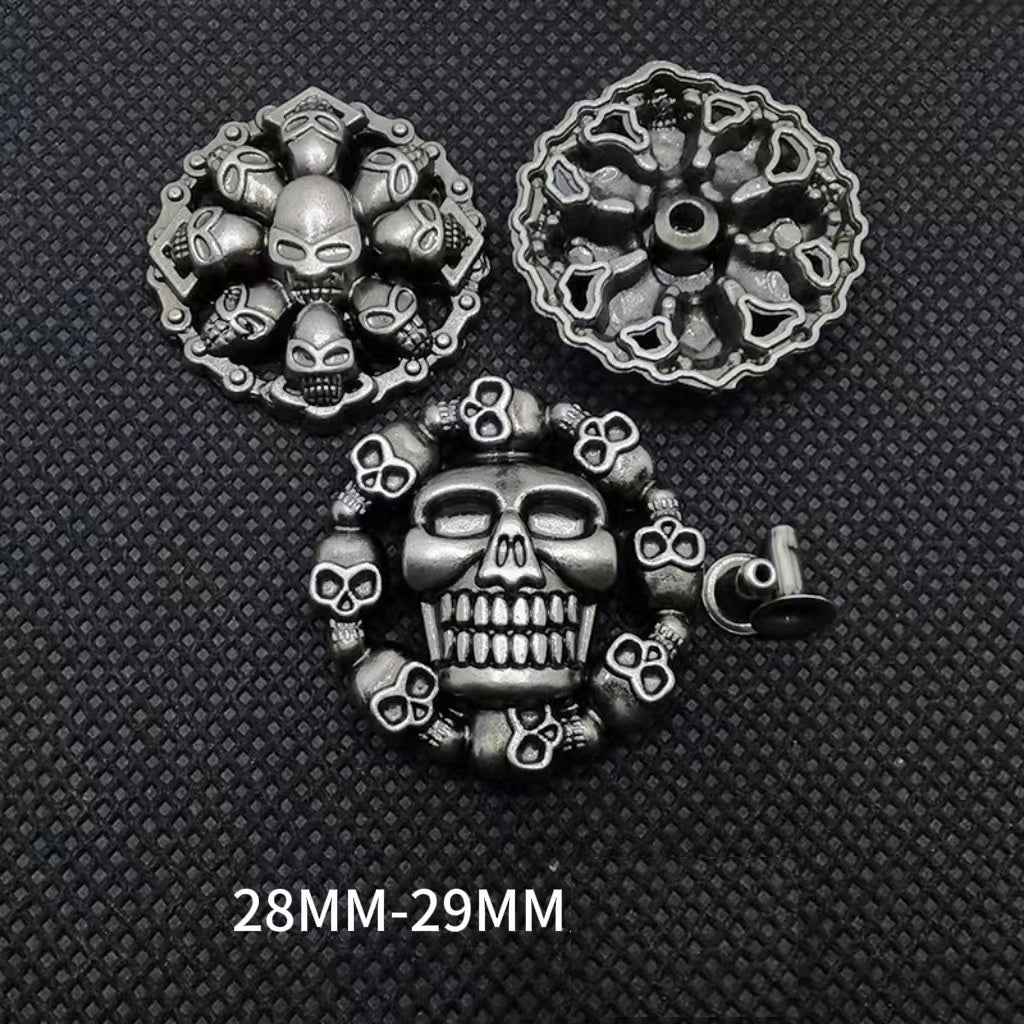 Punk Gothic Skull Rivets DIY Studs for Shoes Leather Crafts 30
