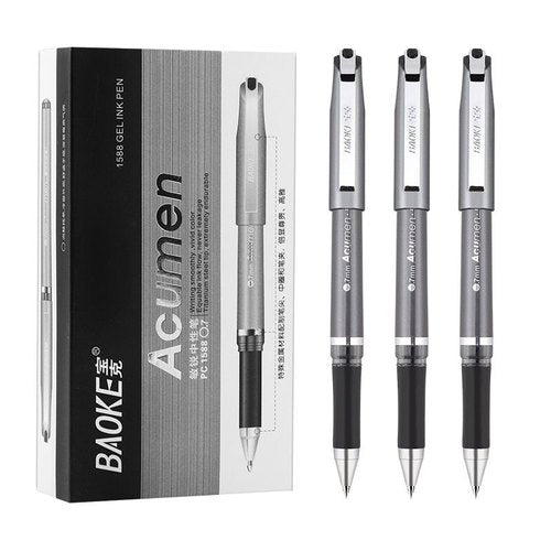 Baoke 0.7mm Gel Pen PC1588 (Pack of 12)
