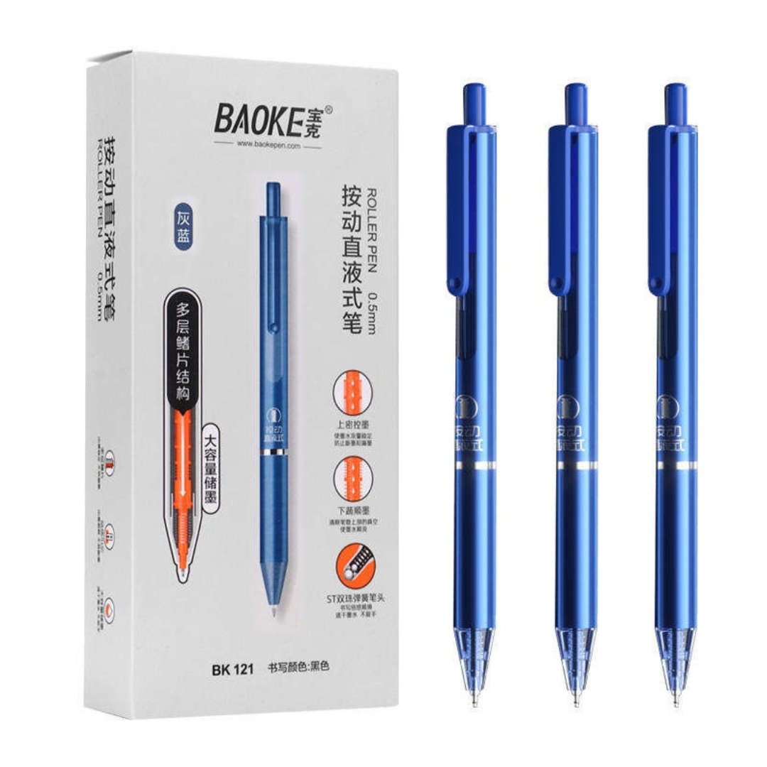Baoke BK121 Roller Pen 0.5mm Black Ink