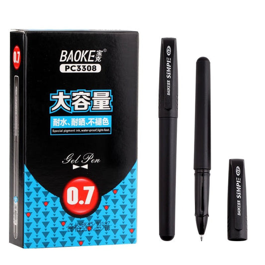 Baoke Gel Pens PC3308 0.7mm (Pack of 12)