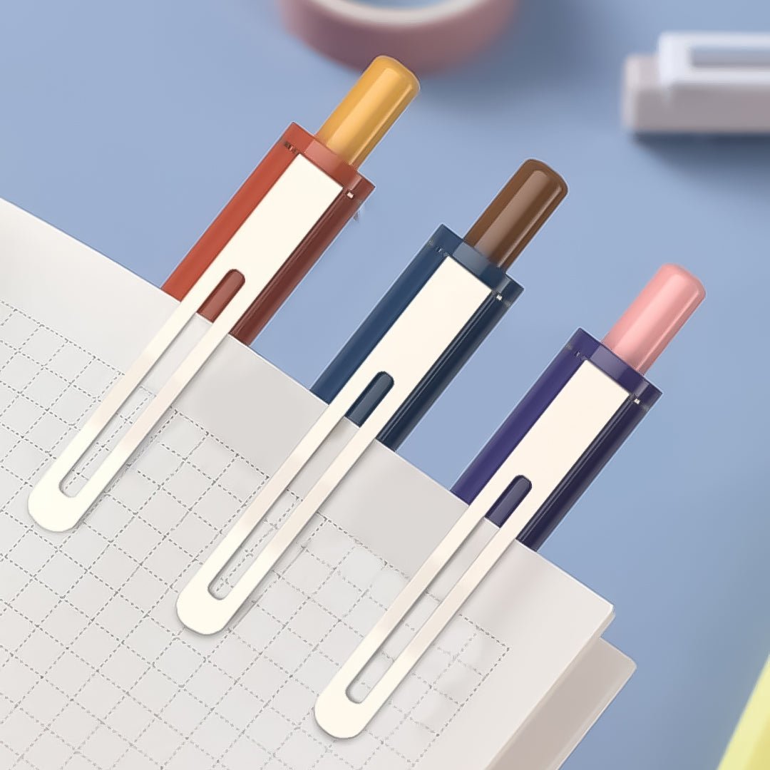 Beifa Caramel Press Neutral Gel Pens 6 Pack