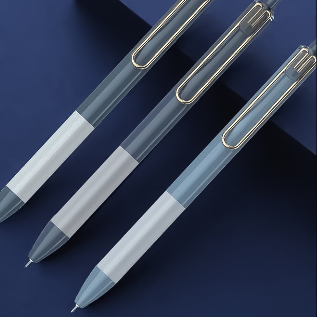 Beifa Morandi Retractable Gel Pen Black 0.5mm