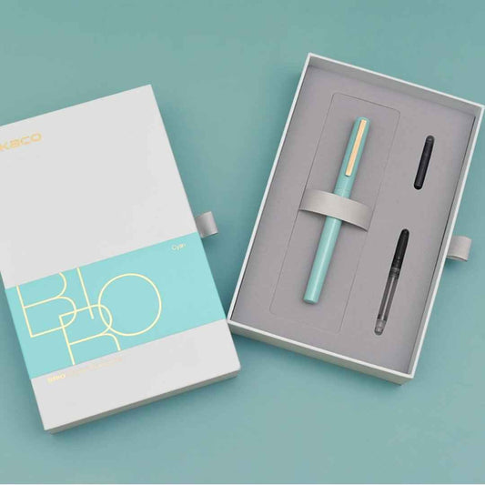 KACO Brio Fountain Pen Set EF Nib,Metal Body