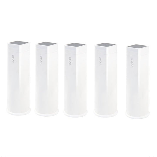 Kokuyo Gloo Square Glue Stick,Firm Stick,10g,5 Pack