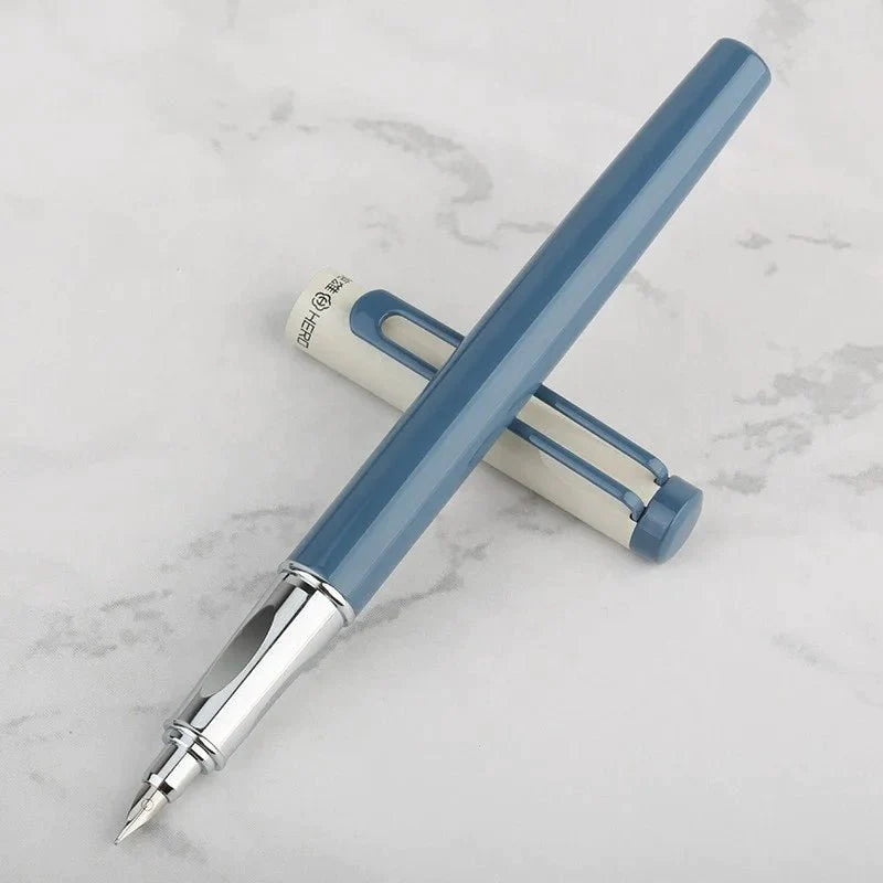 Hero 1228 Meets Iridium Fountain pen Cyan