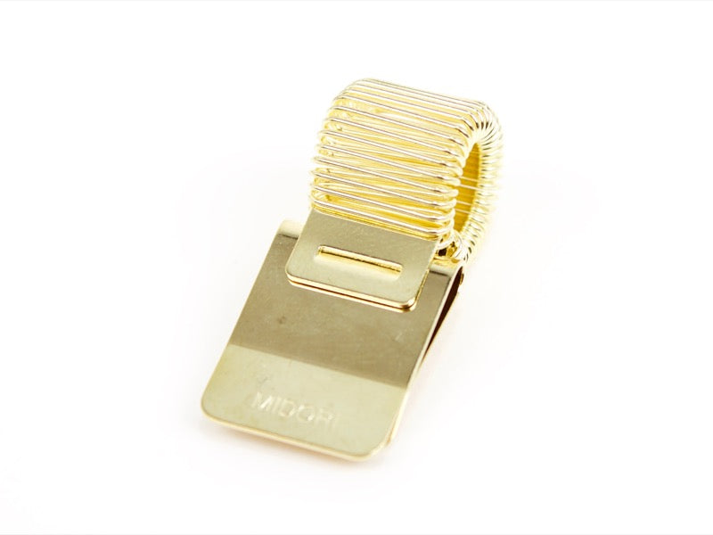 Midori Mini Clip Pen Holder Black/Gold/Silver