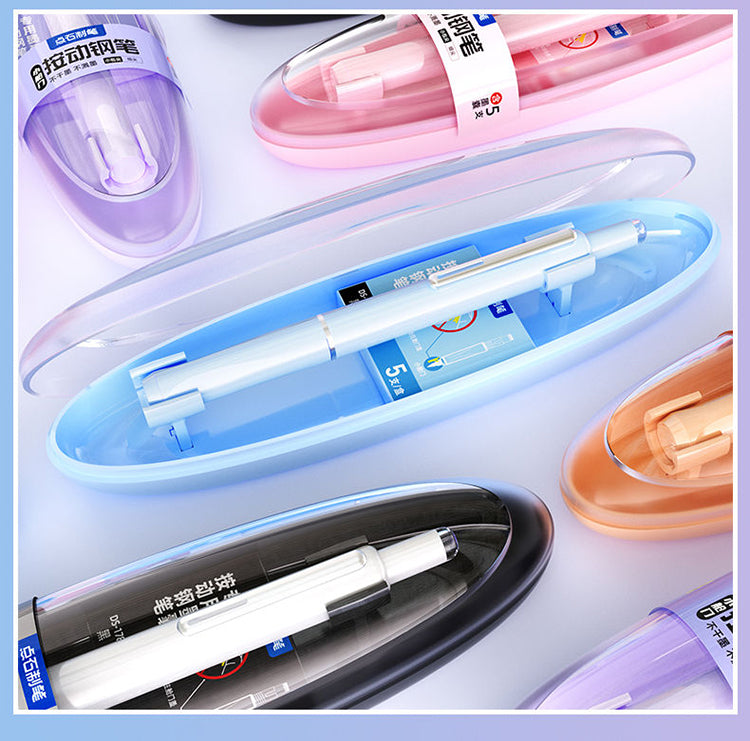 Retractable Fountain Pen 0.38mm Extra Fine Nib