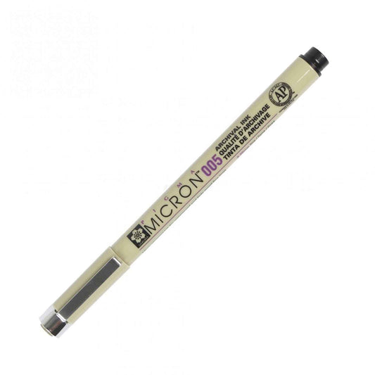 Sakura Pigma Micron Pen - Size 005 - 0.2 mm - Black (3 Pack) - TTpen