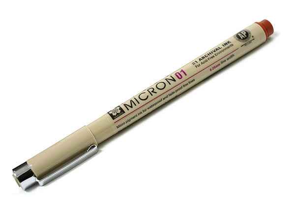 Sakura Pigma Micron Pen - Size 01 - 0.25 mm - 9 Color Bundle - TTpen