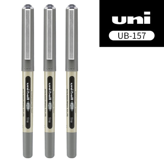 Uniball Eye Fine Gel Ink Roller Pen 0.7mm,Pack of 3