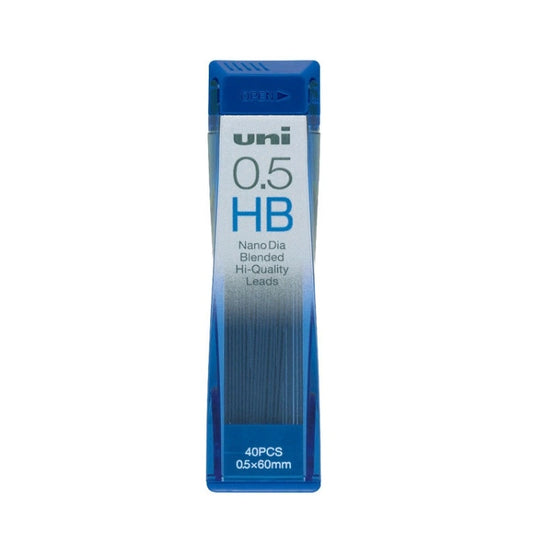 Uni NanoDia Low-Wear Pencil Lead 0.5mm HB 5 Pack