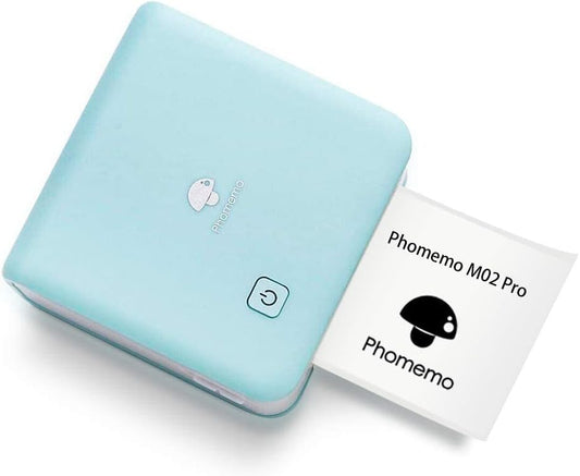Phomemo M02 Pro Pocket Thermal Bluetooth Photo Printer Type-C Charging