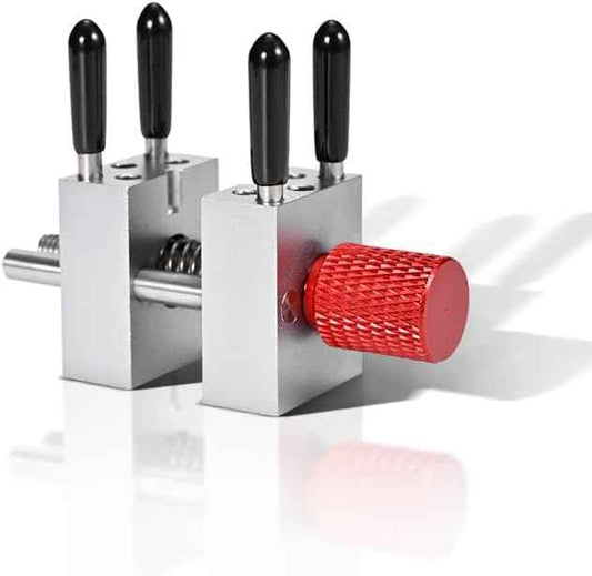 Model Metal Handy Mini Vise Vice Grip Width 0.78inch - 1.18inch Ajustable Red - TTpen