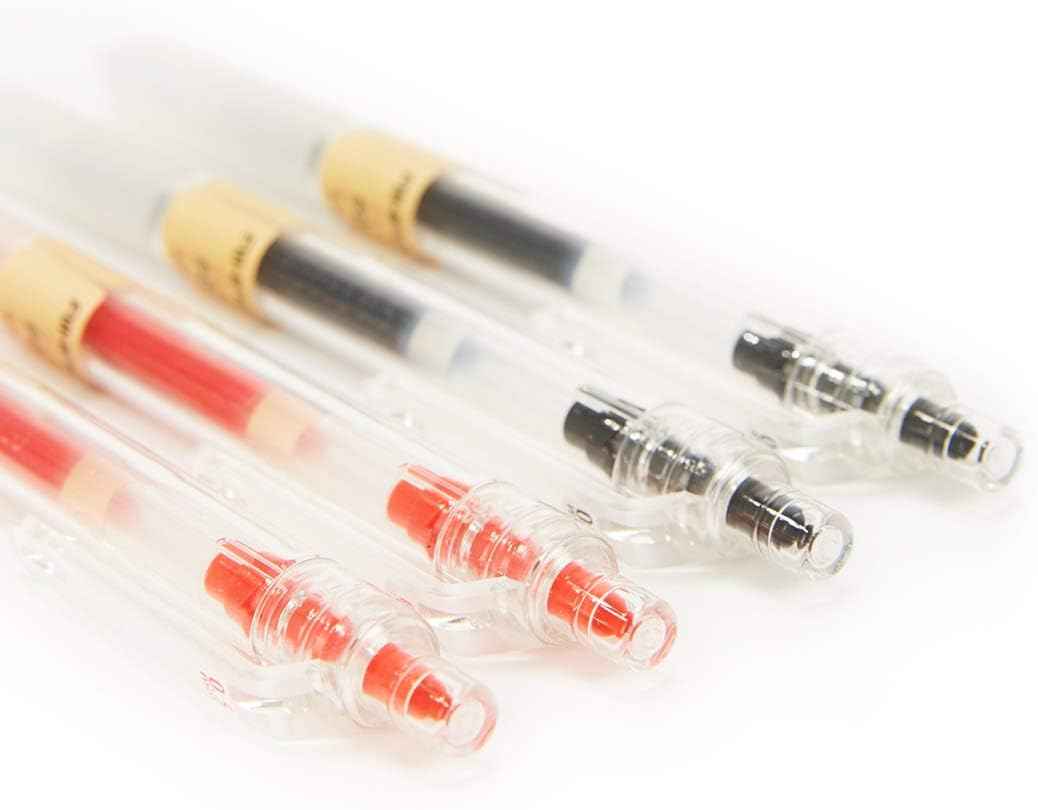 AIHAO Retractable Gel Ink Pens 0.5mm Fine Point 12-Pack - TTpen