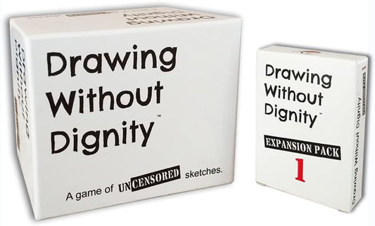 Drawing Without Dignity Combo Pack: Party Game + Expansion Pack 1