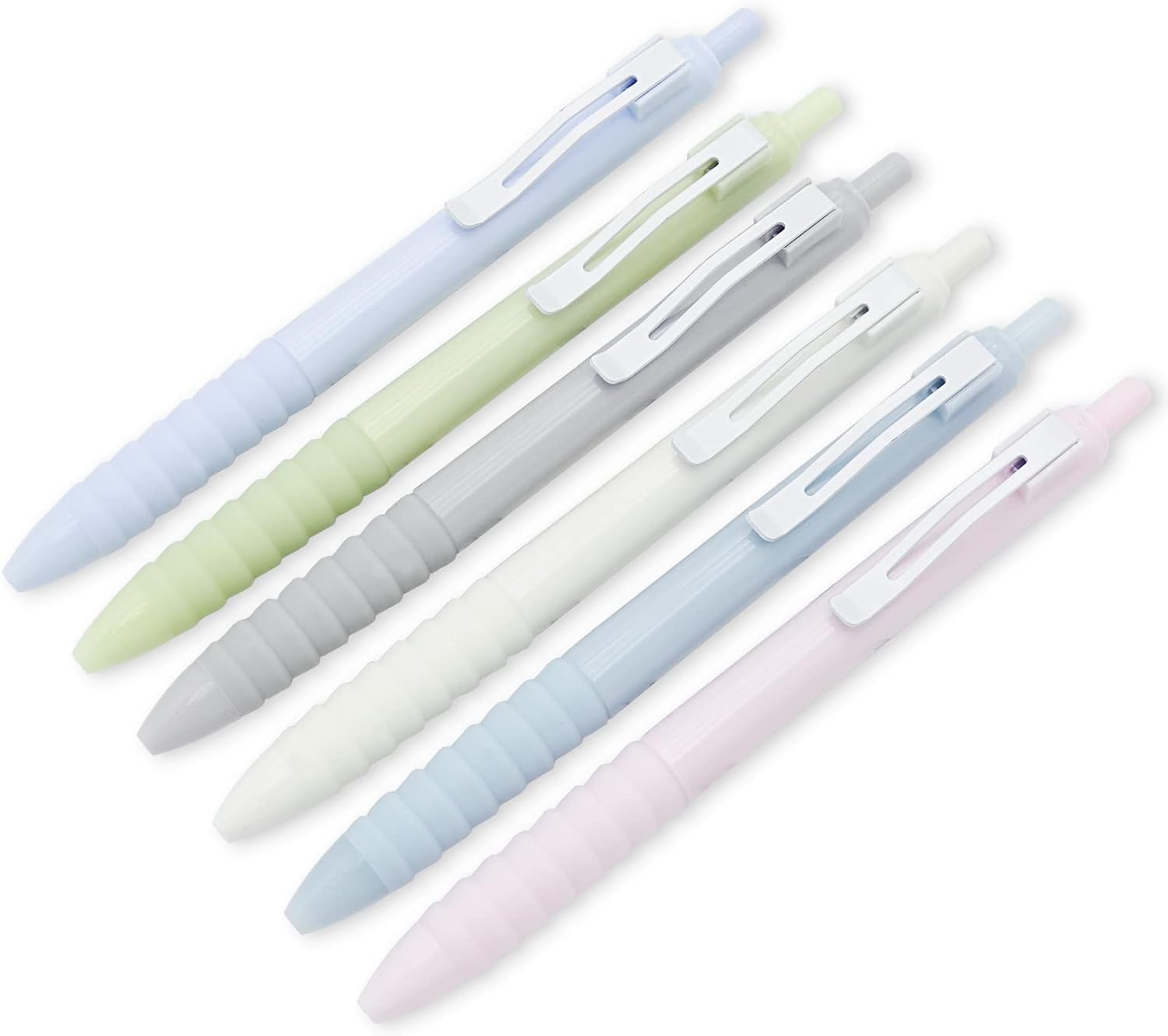 4 Pack Retractable Cute Gel Pens Quick Dry Pens Fine Point 0.5mm