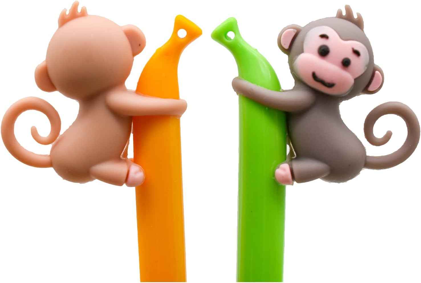 9PCS Cute Monkey Climbing Banana Gel Pens 0.5 mm For Kids School - TTpen