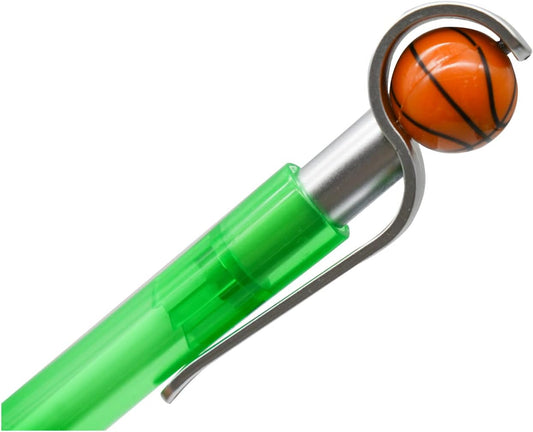 12PCS Novelty Basketball Pens Sports Ballpoint Pens