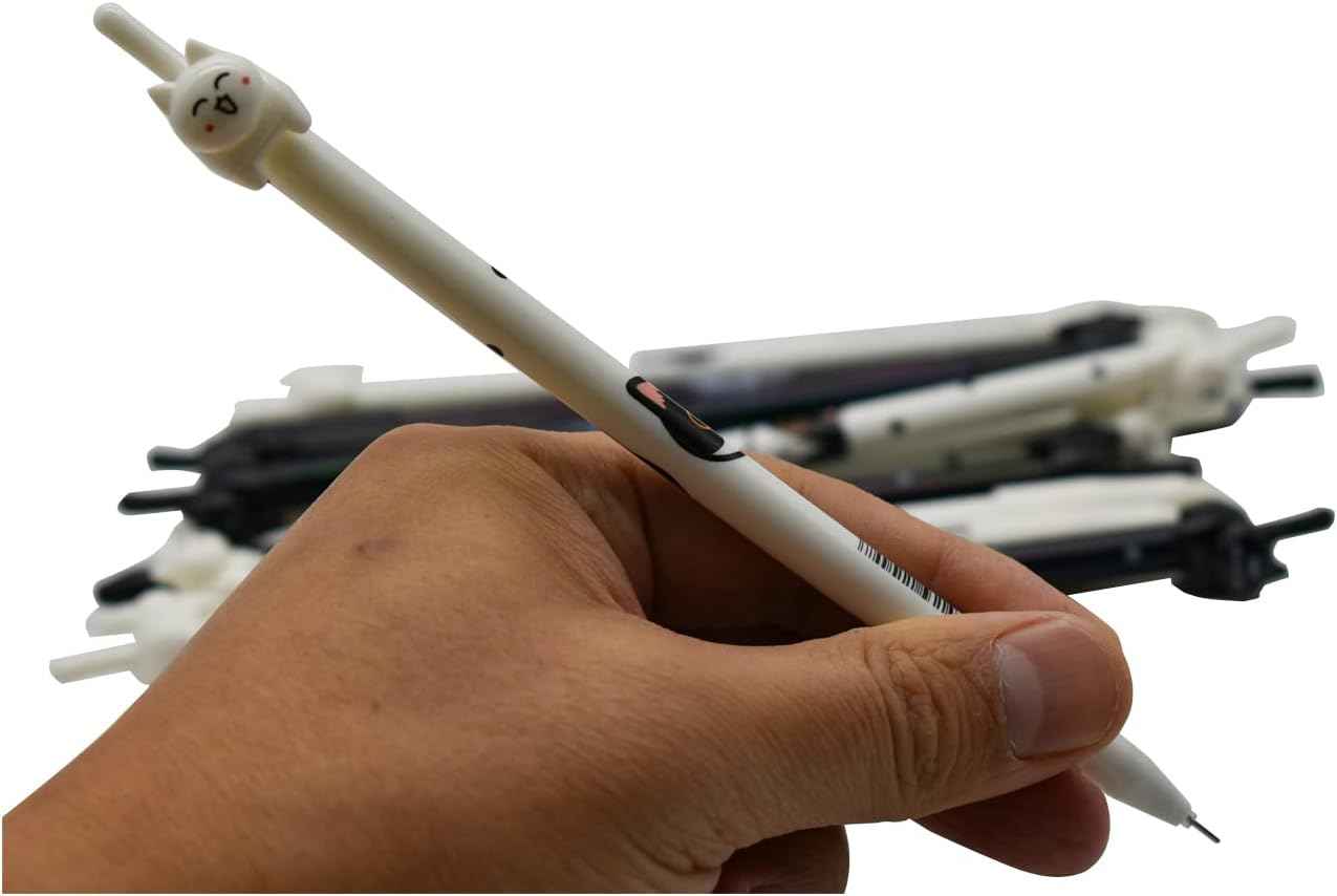 12PCS Cat Tail Cat Face Gel Pens - TTpen