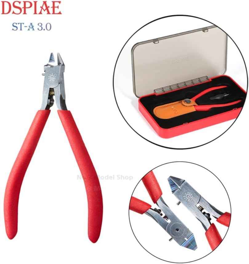 DSPIAE 4.72 Inch Ultra Fine Single-Edged Blade Nipper For Plastic Models - TTpen