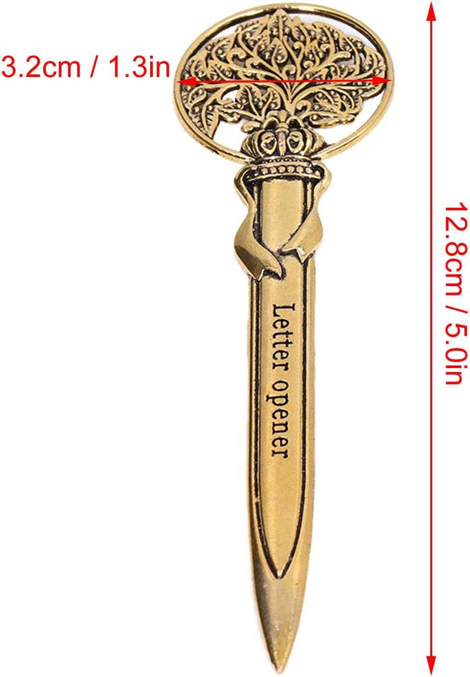 3pcs Retro Letter Opener Knife Compact Portable Envelope Slitter - TTpen