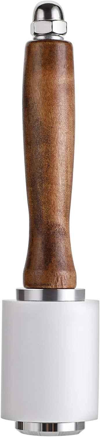 Wooden Handle Nylon Hammer Leathercraft Carving Cowhide Tool Kit - TTpen