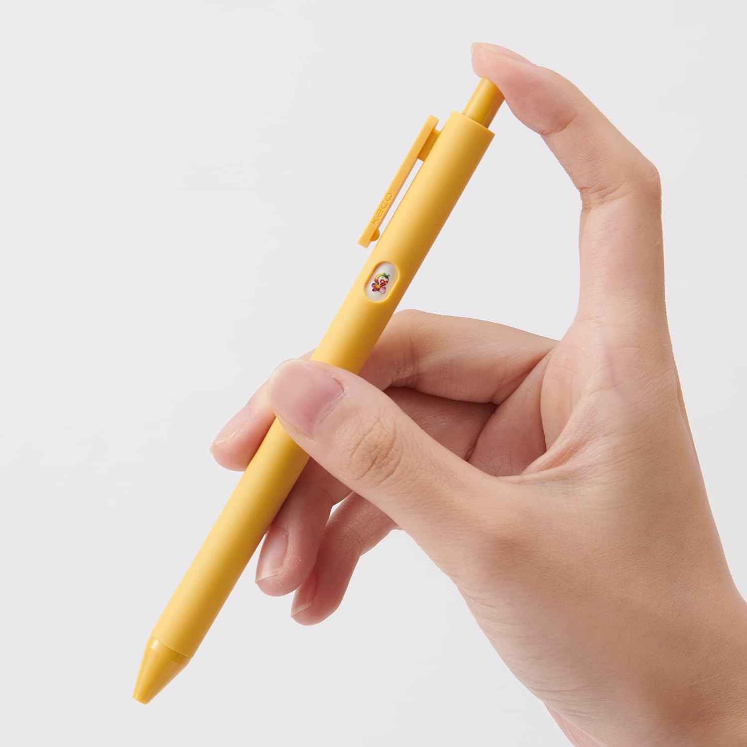 Kaco 4PCS Retractable Gel Ink Pens 0.5mm Fine Point Black Ink - TTpen