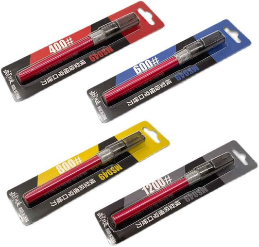 Precision File Set for Scale Model Hobbies 400,600,800,1200 Grit - TTpen