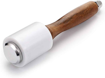 Wooden Handle Nylon Hammer Leathercraft Carving Cowhide Tool Kit - TTpen