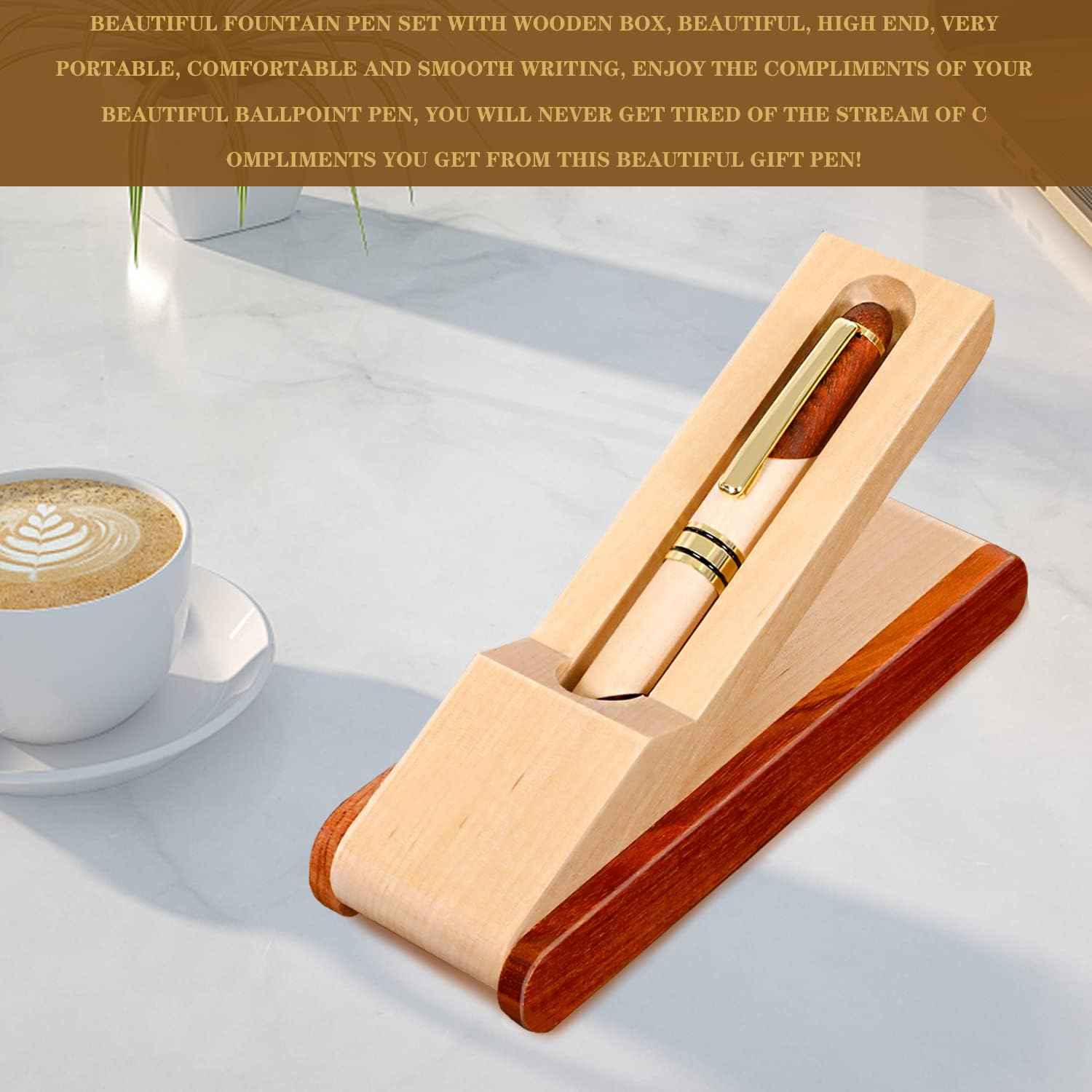 Wooden Fountain Pen Gift Set - TTpen