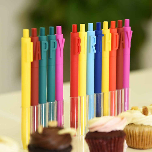 Kaco 36 Color Retractable Gel Ink Pens with Alphabet Number - TTpen