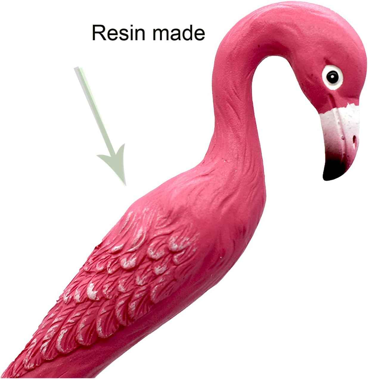 5PCS Flamingo Ballpoint Pens Resin Black Ink For Kids School Supplies - TTpen