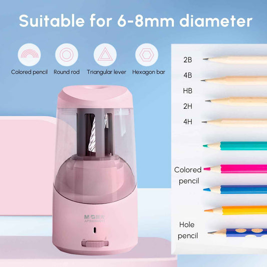M&G Electric Pencil Sharpener USB Operated for 6-8mm Pencils - TTpen