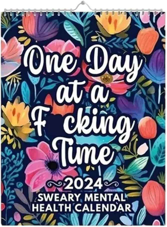 2024 'Fuck It' Calendar Monthly Planner with Funny Swear Words - TTpen