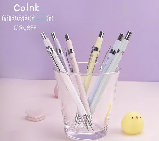 COLNK 6pcs Pastel Art Mechanical Pencil Set 0.5mm