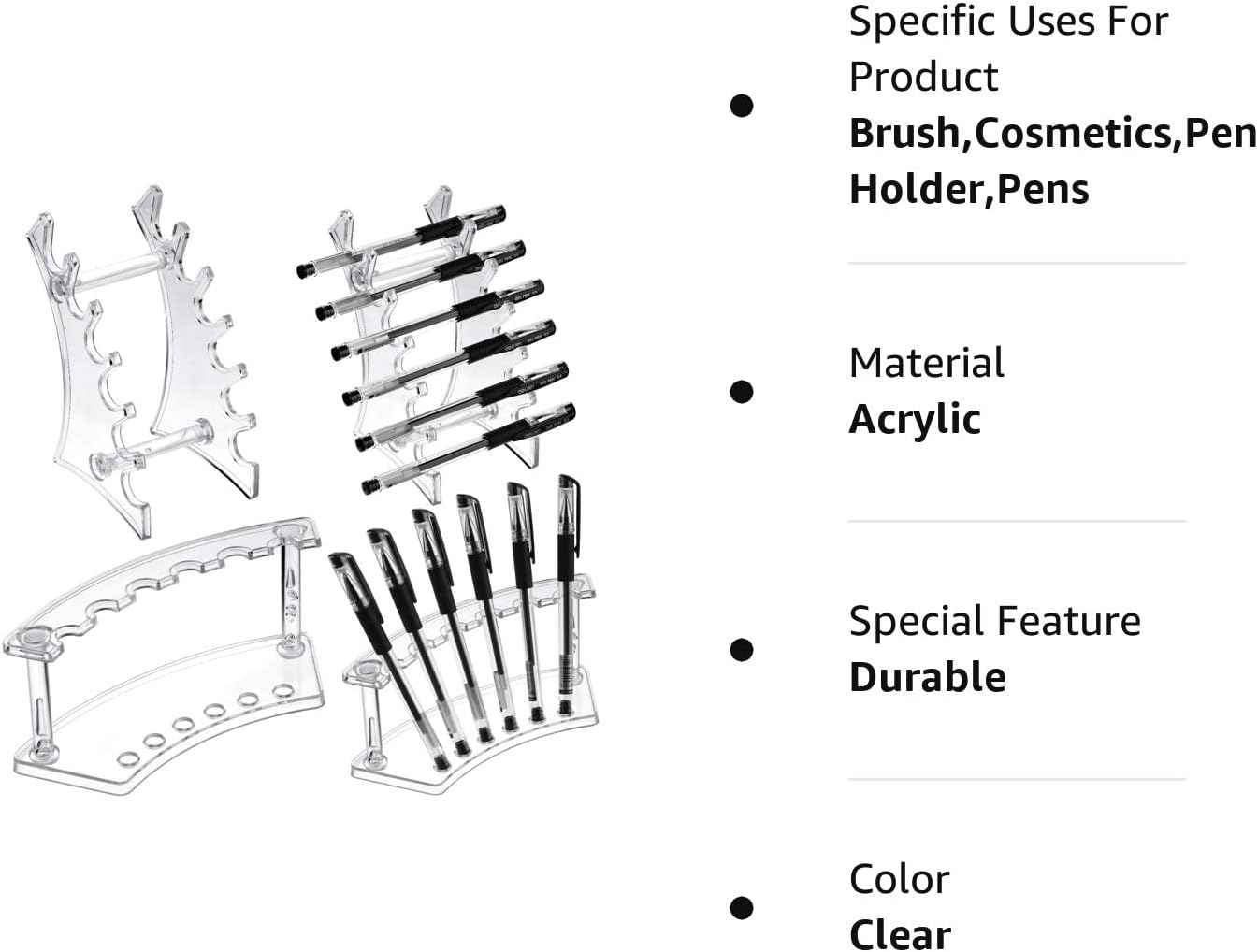4PCS Acrylic Pen Holders Display Stand - TTpen