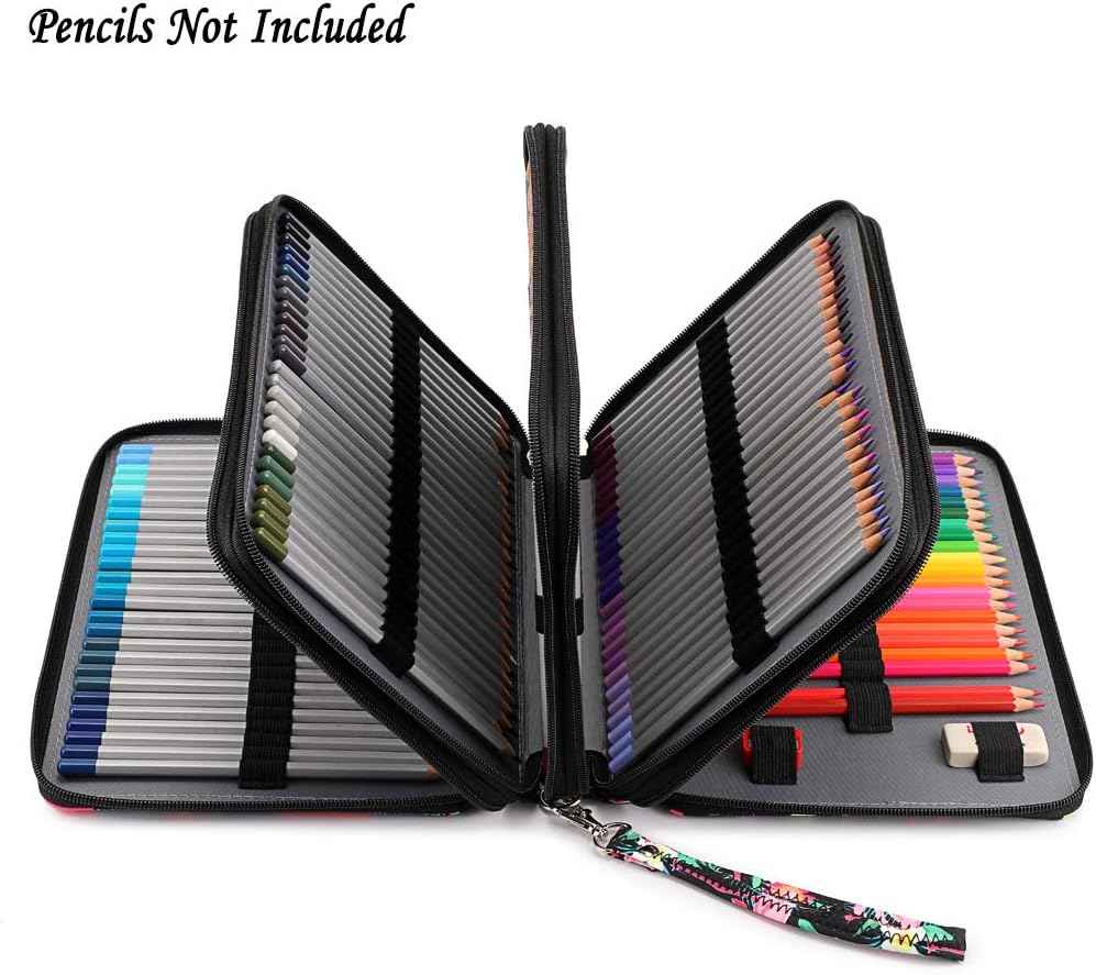 200 Slots Colored Pencil Case Large Capacity Pencil Organizer - TTpen