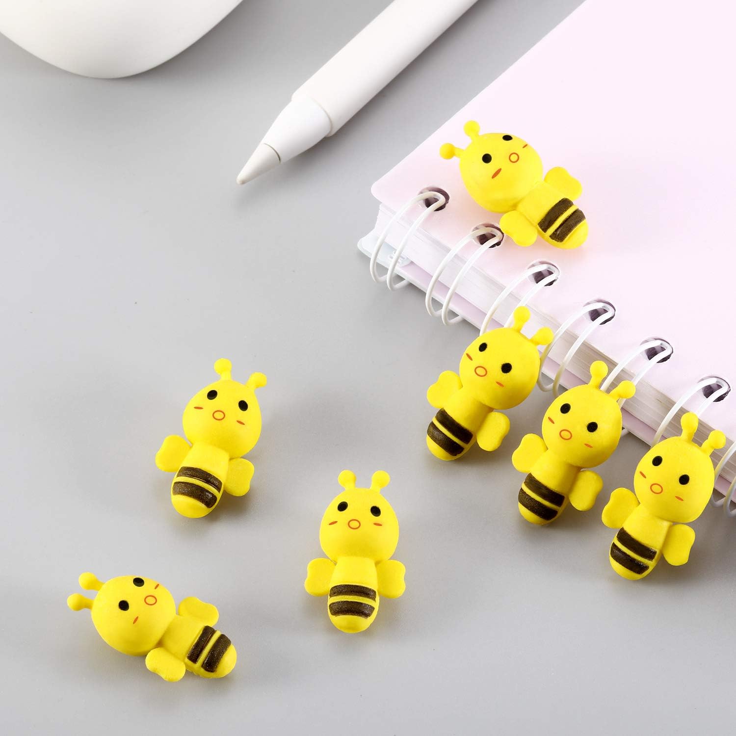 30 Pack Bee Erasers