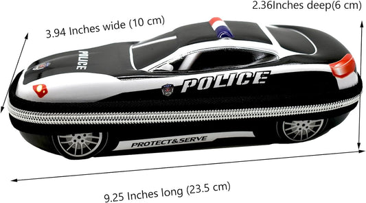 Large Capacity Police Car EVA Pencil Case