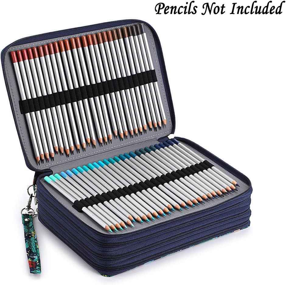200 Slots Colored Pencil Case Large Capacity Pencil Organizer - TTpen