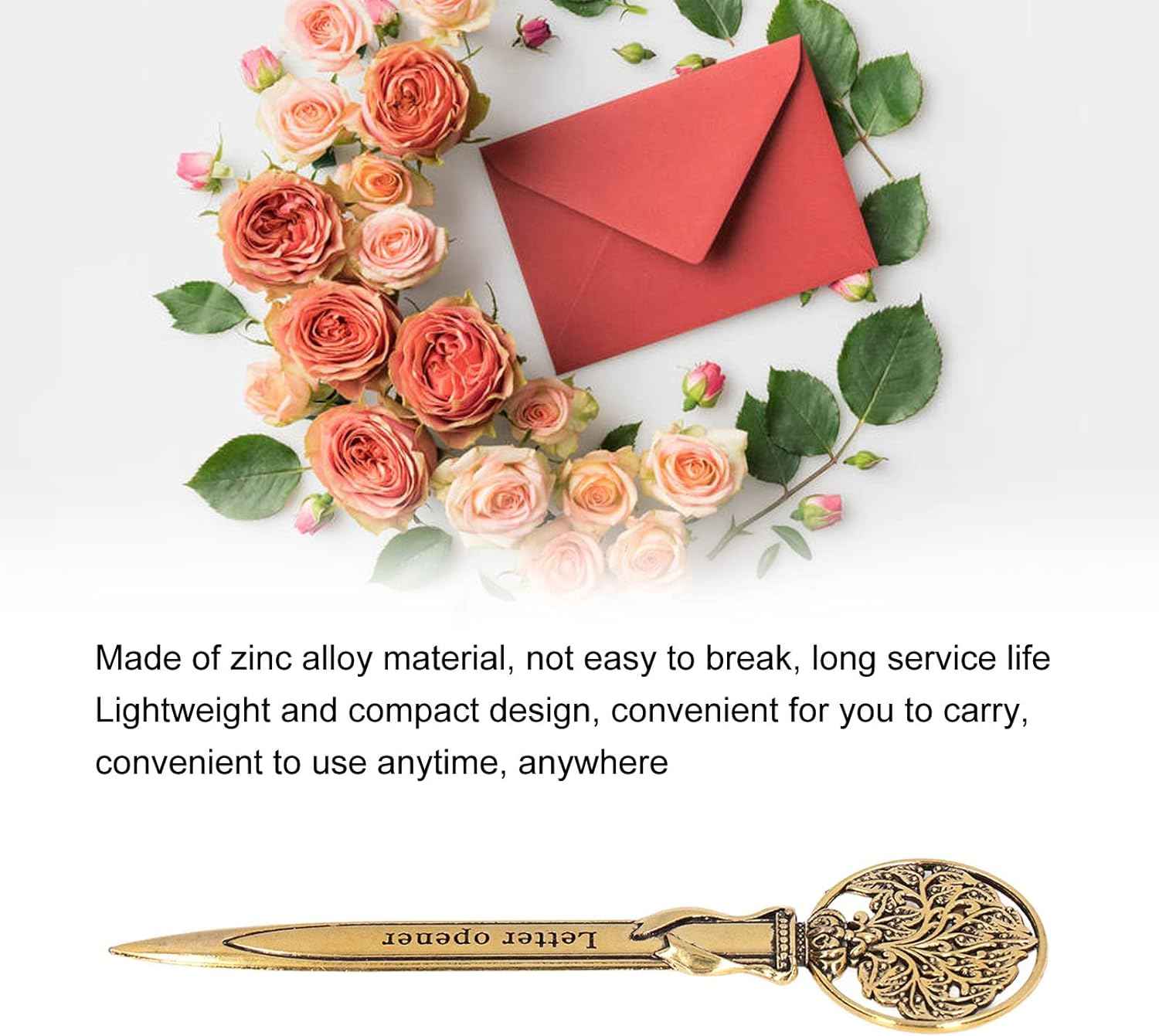 3pcs Retro Letter Opener Knife Compact Portable Envelope Slitter - TTpen