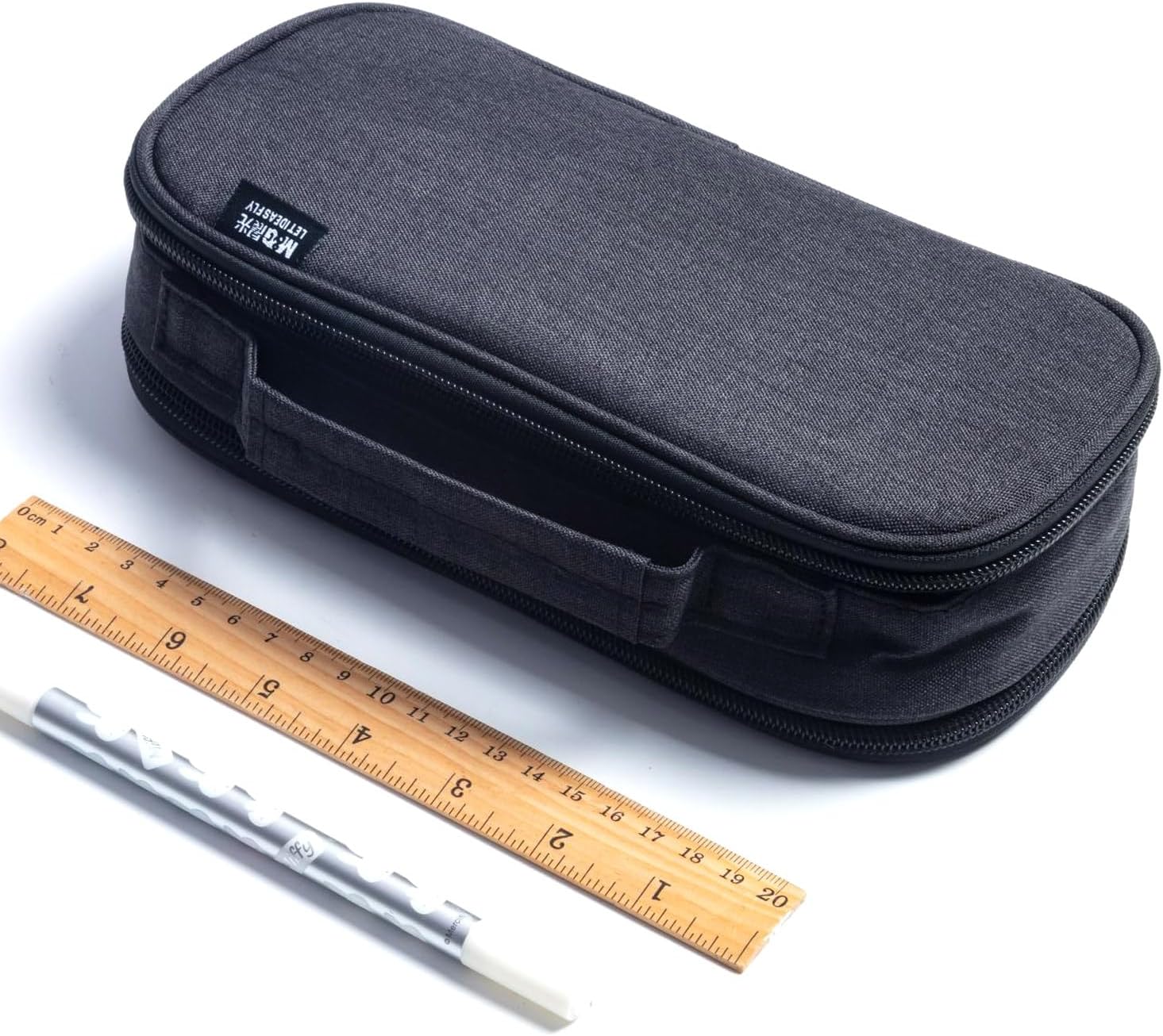 M&G Large Capacity Pencil Pouch Case Stationery Pens Bag