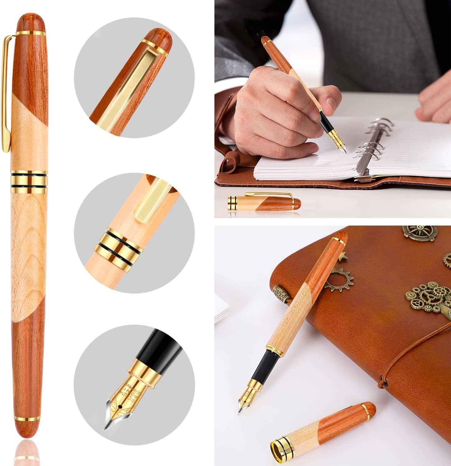 Wooden Fountain Pen Gift Set - TTpen