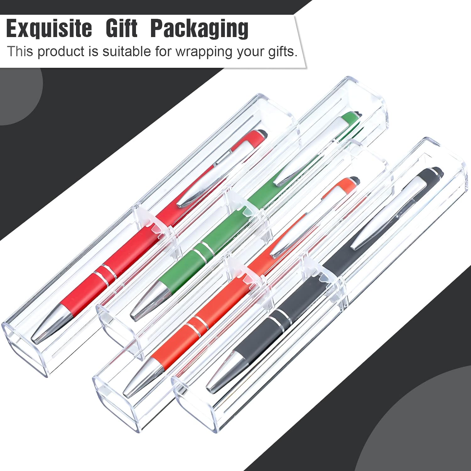 Acrylic Pen Gift Boxes Storage Cases