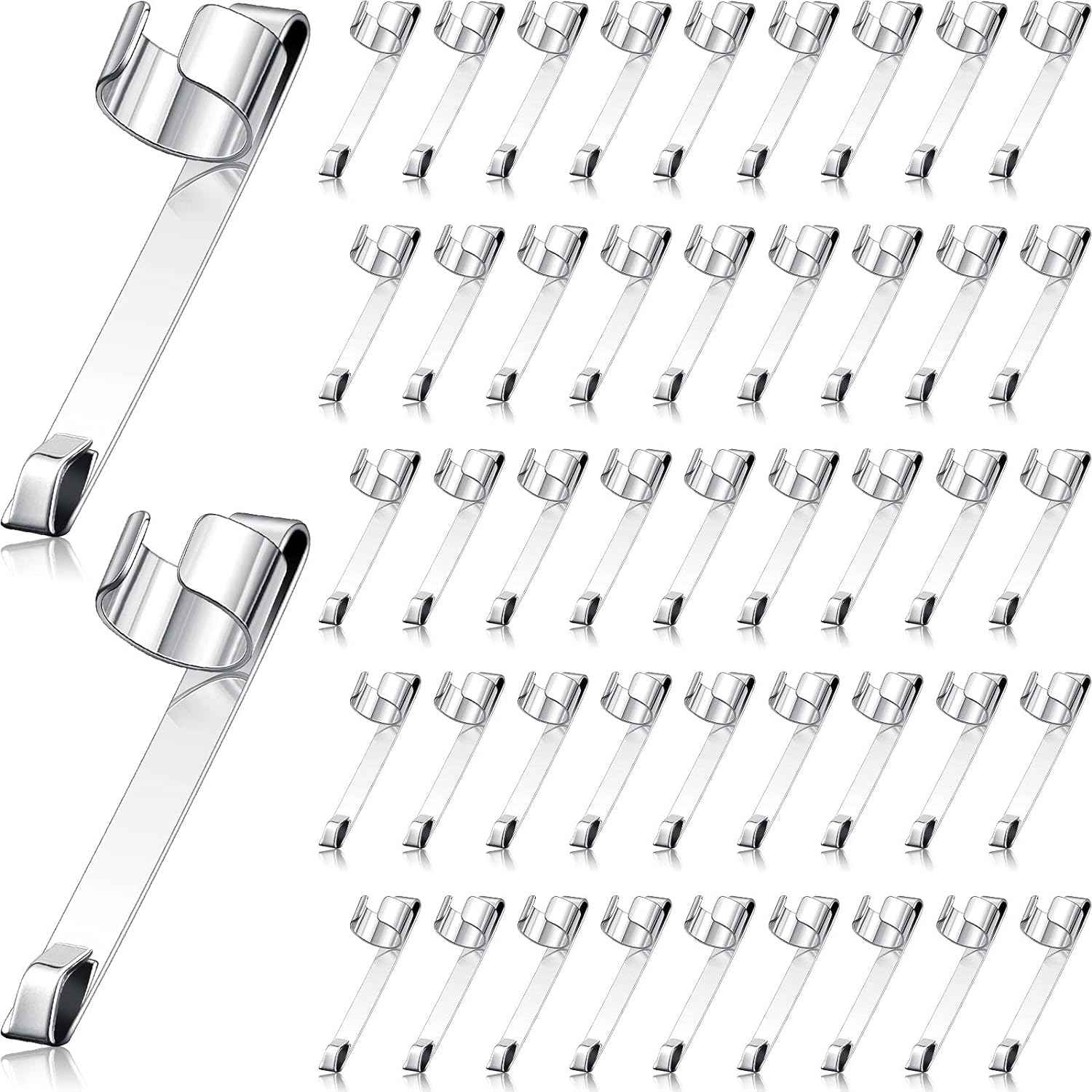 Metal Pencil Clips Slide on Pocket Epoxy Pen Clips Snap In 20 Pack - TTpen