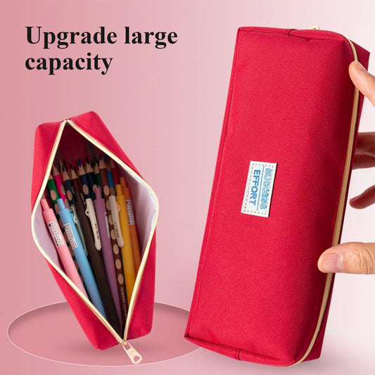 M&G Pencil Case Makeup Bag with Zipper for Student