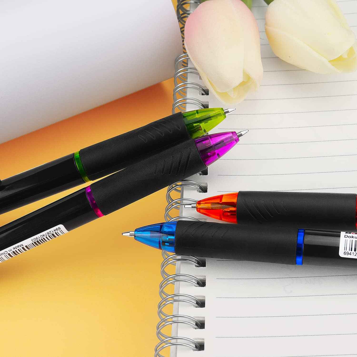 Multicolor Ballpoint Pens 4in1 0.7mm Retractable Gift Pens - TTpen