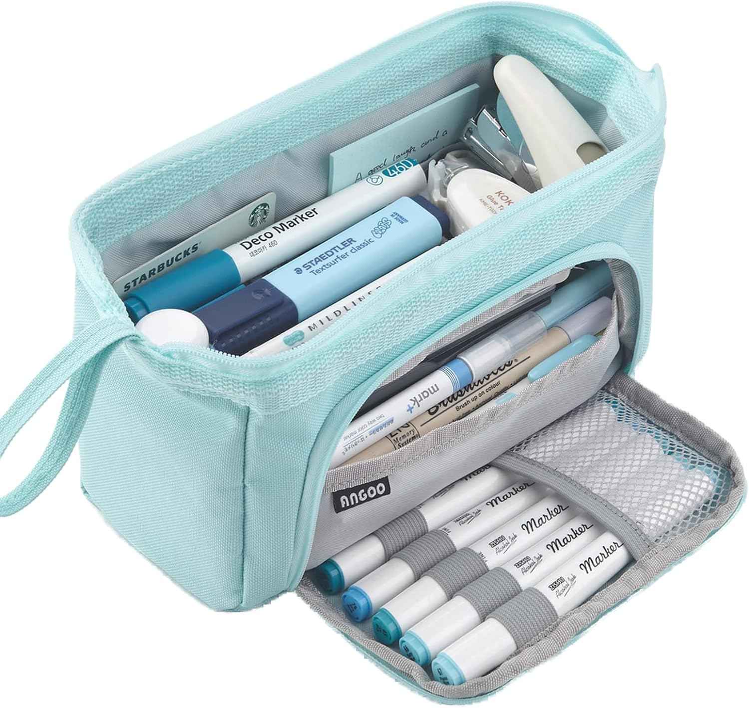 Pencil Case Large Capacity Pencil Pouch Handheld Pen Bag - TTpen